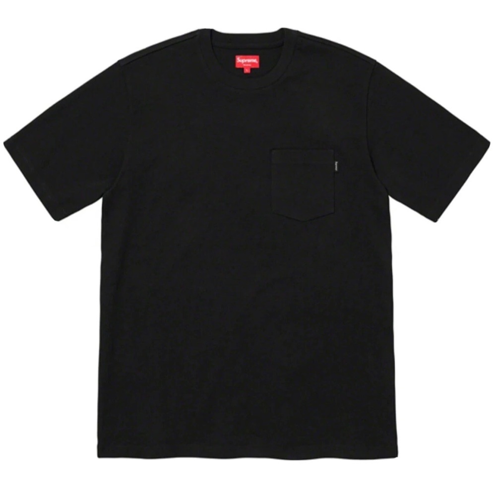 Supreme Pocket Tee SS20 Men’s T-Shirt in Black